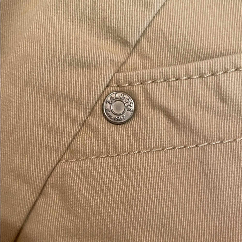 Talbots Straight Leg Pants in Khaki